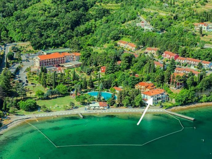 Vila Skolka Studio Portorož Eksteriør billede